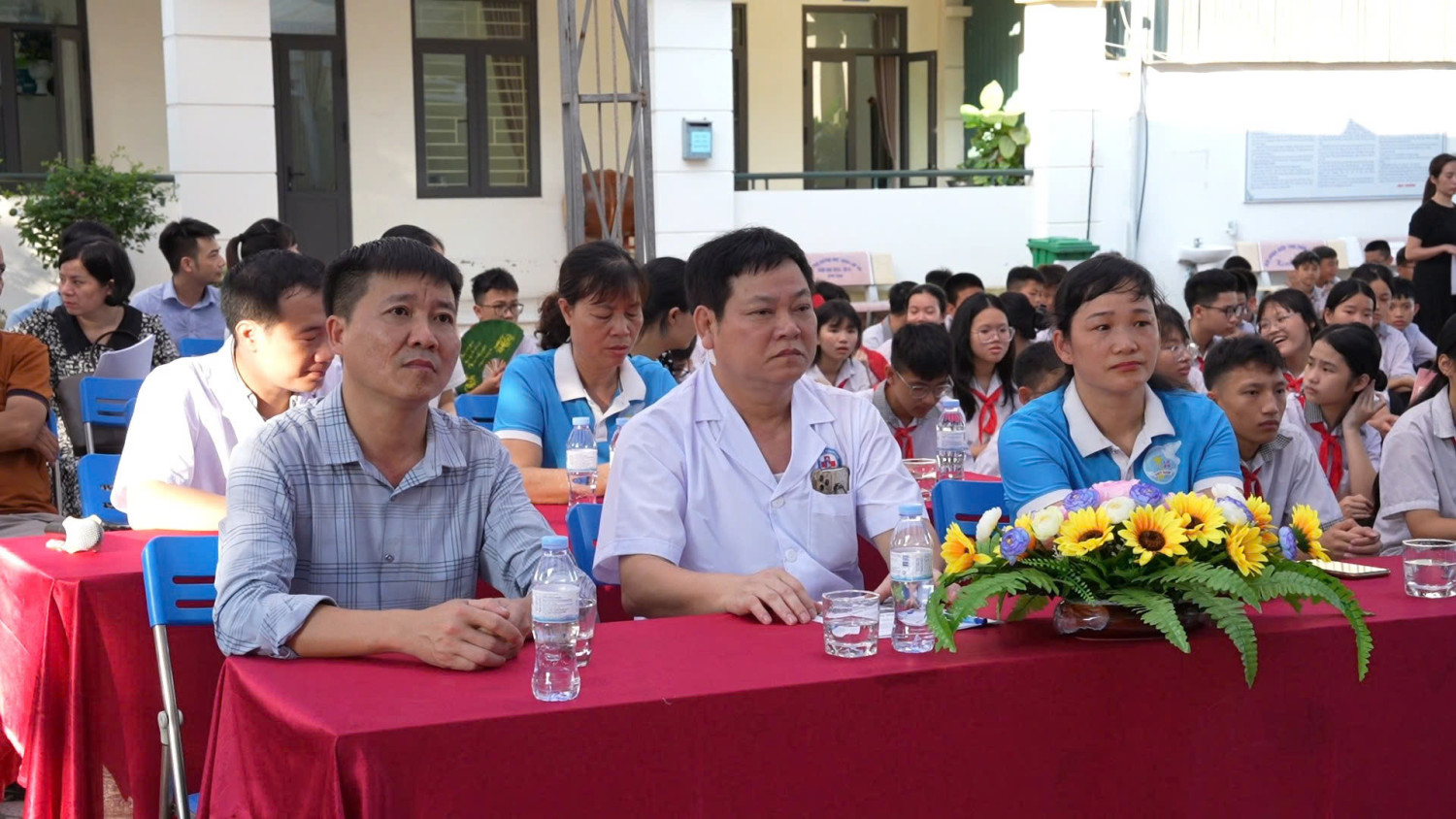 Trạm y tế Tiền Phong tổ chức truyền thông phòng, chống dịch bệnh mùa hè; Phòng tránh đuối nước và tai nạn thương tích cho học sinh.
